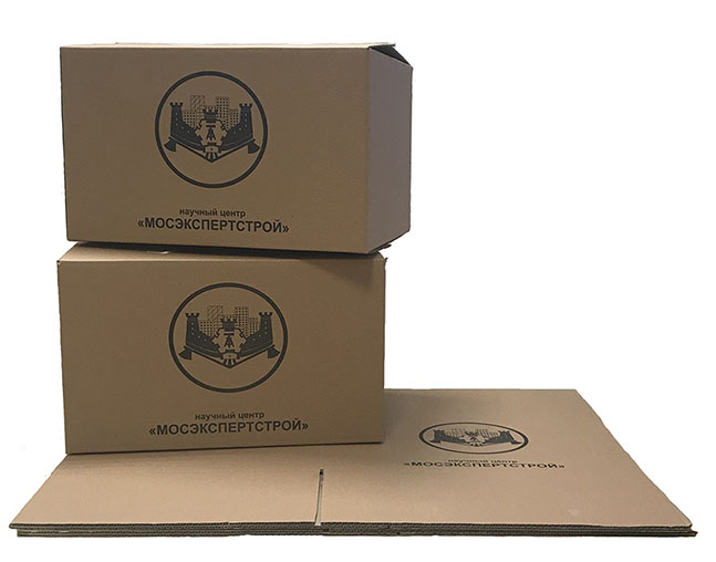 Четырехклапанные коробки из гофрокартона фото